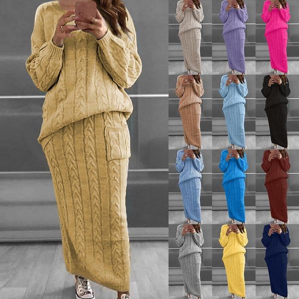 dress two piece set women dress long sleeve crop +pencil skirt 2 pc sets women sweater knitted skirt winter suit 12 colors, White
dress two piece set women dress long sleeve crop +pencil skirt 2 pc sets women sweater knitted skirt winter suit 12 colors, White