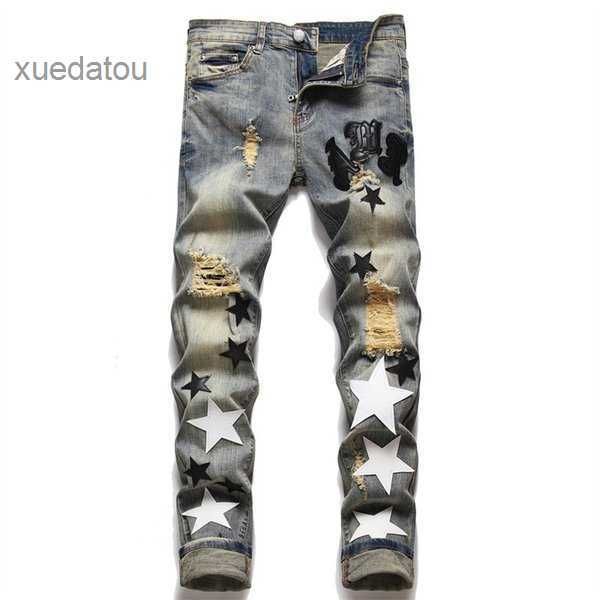 jean european men's hombre jeans letter star men embroidery patchwork ripped for trend brand motorcycle pant mens skinny 3 nwek, Blue
jean european men's hombre jeans letter star men embroidery patchwork ripped for trend brand motorcycle pant mens skinny 3 nwek, Blue