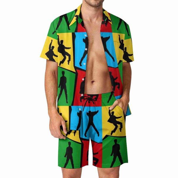tracksuits elvis pop art men sets modern print retro casual shirt set short-sleeve custom shorts summer fitness outdoor suit plus size, Gray
tracksuits elvis pop art men sets modern print retro casual shirt set short-sleeve custom shorts summer fitness outdoor suit plus size, Gray