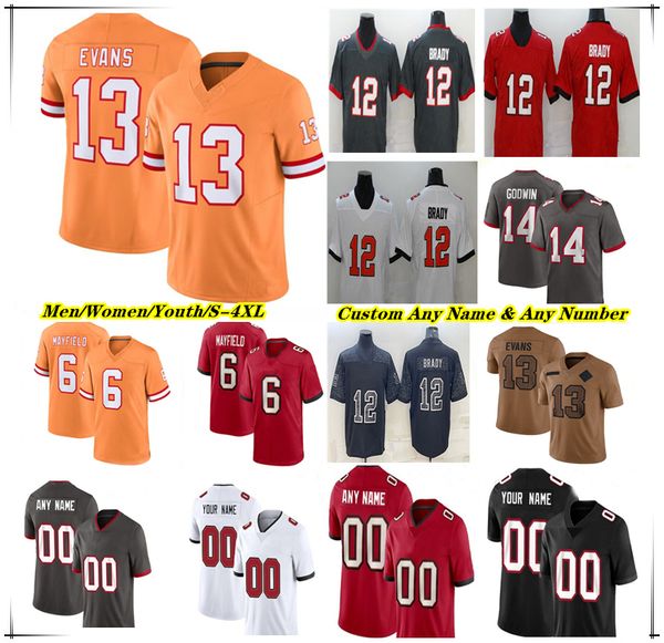 American Football Jersey Tom Brady Mike Evans Baker Mayfield Rachaad White Chris Godwin Lavonte David Antoine Winfield Jr. Vita Vea Rob Gronkowski TB BUCS Barrett 4XL, Men brown
American Football Jersey Tom Brady Mike Evans Baker Mayfield Rachaad White Chris Godwin Lavonte David Antoine Winfield Jr. Vita Vea Rob Gronkowski TB BUCS Barrett 4XL, Men brown