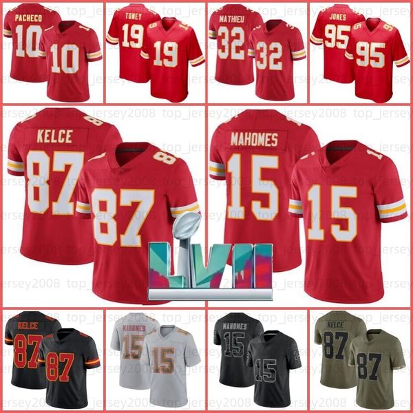 travis kelce 87 football jersey patrick mahomes isiah pacheco clyde edwards-helaire chris jones nick bolton kadarius toney hardman toney, Black;red
travis kelce 87 football jersey patrick mahomes isiah pacheco clyde edwards-helaire chris jones nick bolton kadarius toney hardman toney, Black;red