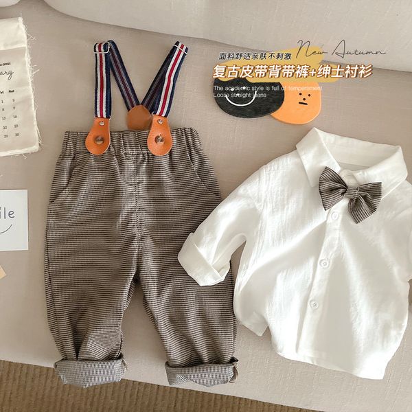 clothing sets toddler boy clothes spring autumn kids s outfits shirt and overalls 2 piece 1 year infant 230418, White
clothing sets toddler boy clothes spring autumn kids s outfits shirt and overalls 2 piece 1 year infant 230418, White