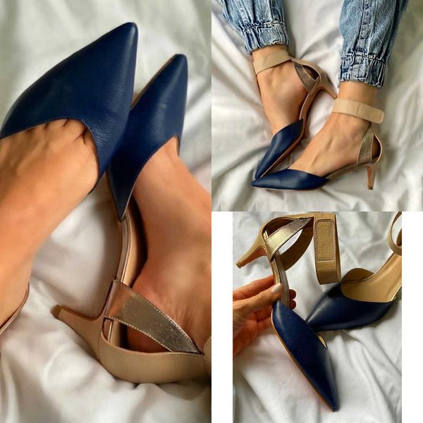 sandals women pumps summer sandals pointed toe color block pu leather shallow mouth high heels ankle buckle strap ladies office shoes 230322, Black
sandals women pumps summer sandals pointed toe color block pu leather shallow mouth high heels ankle buckle strap ladies office shoes 230322, Black