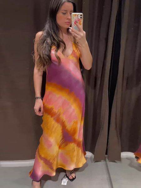 casual dresses tie dye backless suspenders dres fashion sleeveless lace up long 2023 summer chic high street vestido 230419, Black;gray
casual dresses tie dye backless suspenders dres fashion sleeveless lace up long 2023 summer chic high street vestido 230419, Black;gray