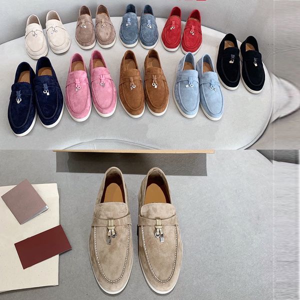 summer walk loafers womens designer single shoe bean shoes casual shoes upper with signature logo circular lock upper cashmere material comf, Black
summer walk loafers womens designer single shoe bean shoes casual shoes upper with signature logo circular lock upper cashmere material comf, Black