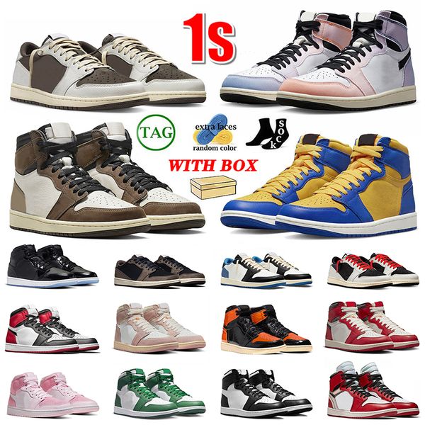 2023 fashion jumpman 1 basketball shoes 1s low reverse mocha ts skyline laney shattered backboard washed pink space jam ow chicago sneakers, White;red
2023 fashion jumpman 1 basketball shoes 1s low reverse mocha ts skyline laney shattered backboard washed pink space jam ow chicago sneakers, White;red