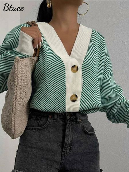 sweaters women vintage stripe knitted cardigan vneck oversize buttons female jacket 2022 autumn winter warm streetwear sweaters for lady, White;black
sweaters women vintage stripe knitted cardigan vneck oversize buttons female jacket 2022 autumn winter warm streetwear sweaters for lady, White;black
