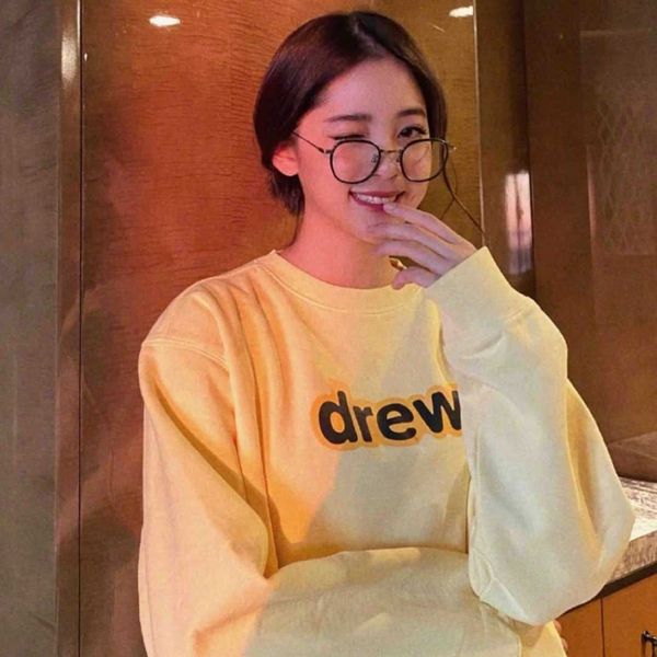 sweater drew mens hoodie letter smiling face round neck ouyang nana same fog high street long sleeve loose casual couple, Black
sweater drew mens hoodie letter smiling face round neck ouyang nana same fog high street long sleeve loose casual couple, Black