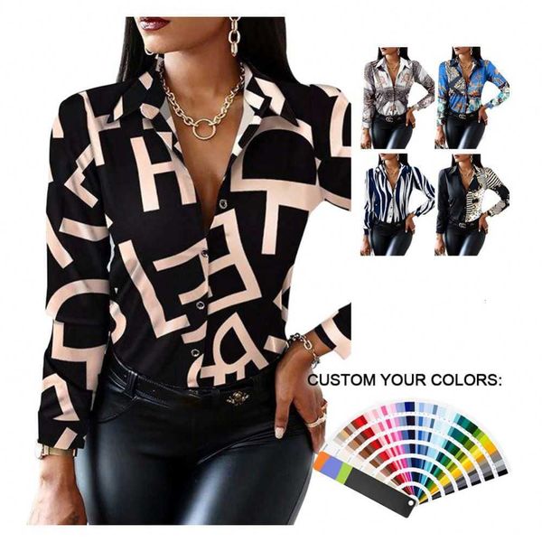 printed long new sleeve women crop shirt fashion clothing 2023 for women blouses support customization, White
printed long new sleeve women crop shirt fashion clothing 2023 for women blouses support customization, White