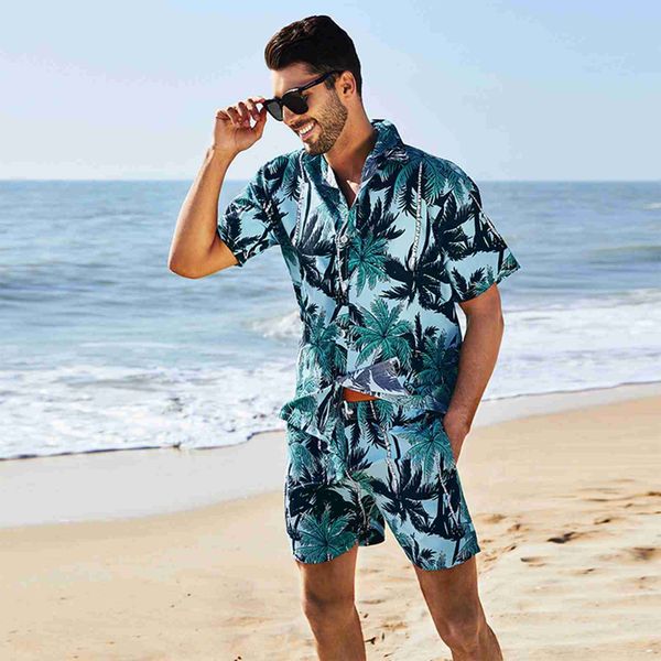 tracksuits mens sets summer hawaiian tree print shirts and beach shorts loose beachwear 2 piece set vacation holiday outfits ropa hombre, Gray
tracksuits mens sets summer hawaiian tree print shirts and beach shorts loose beachwear 2 piece set vacation holiday outfits ropa hombre, Gray
