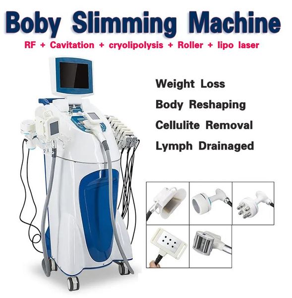 professional cryolipolysis fat e shaping body sculpting machine 40k cavitation rf lipolaser roller massge salon equipment
professional cryolipolysis fat e shaping body sculpting machine 40k cavitation rf lipolaser roller massge salon equipment