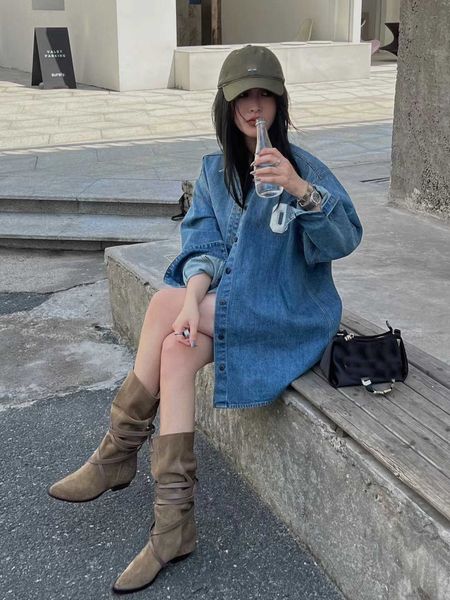 23ss denim coat womens jacket womens designer clothing letter stick cloth long-sleeved trench denim jackets coat women clothes, Black;brown
23ss denim coat womens jacket womens designer clothing letter stick cloth long-sleeved trench denim jackets coat women clothes, Black;brown
