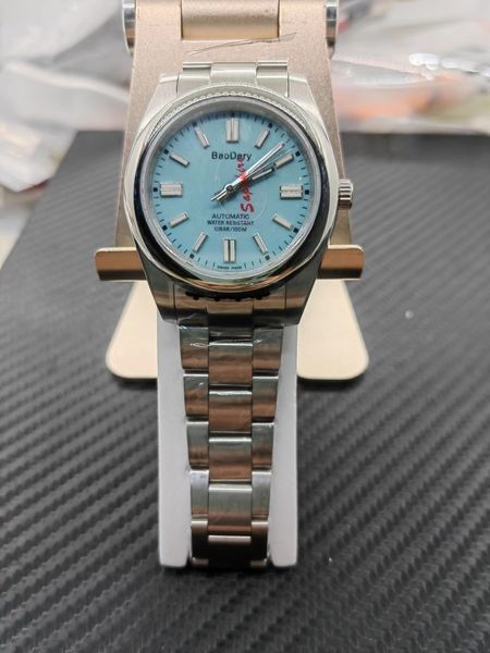 2023 boadery suggest calendar watch waterproof luminous stainless man clock automatic mechanical watches a2813, Slivery;brown
2023 boadery suggest calendar watch waterproof luminous stainless man clock automatic mechanical watches a2813, Slivery;brown