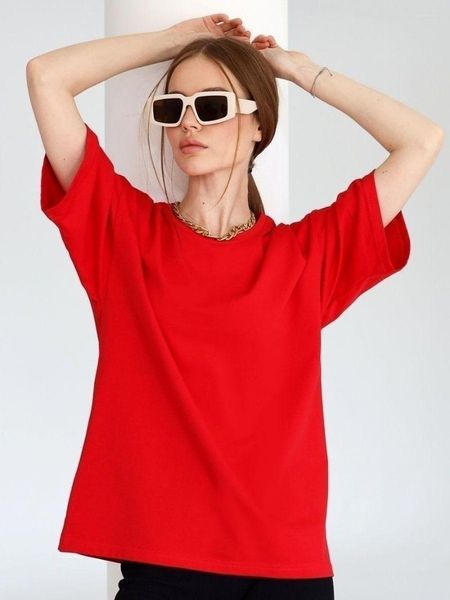 women's t shirts 2023 women's summer cotton t-shirt basic bottoming fashionable solid o neck lady short sleeve loose tees, White
women's t shirts 2023 women's summer cotton t-shirt basic bottoming fashionable solid o neck lady short sleeve loose tees, White