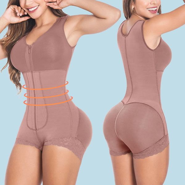 women's shapers shapewear for women tummy control waist slim and but lifter body shaper fajas colombianas with zipper bodysuit skims un, Black;white
women's shapers shapewear for women tummy control waist slim and but lifter body shaper fajas colombianas with zipper bodysuit skims un, Black;white