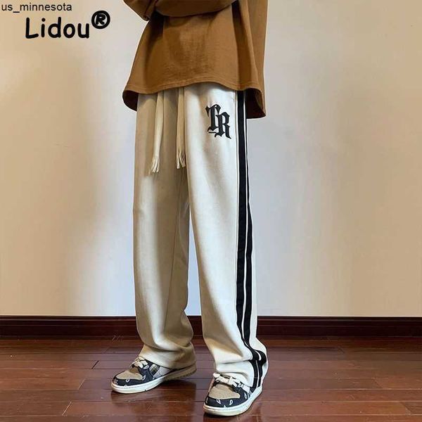 men's pants spring autumn men's high street fashion letters sports joggers loose straight pants casual trousers sweatpants pantalo, Black
men's pants spring autumn men's high street fashion letters sports joggers loose straight pants casual trousers sweatpants pantalo, Black