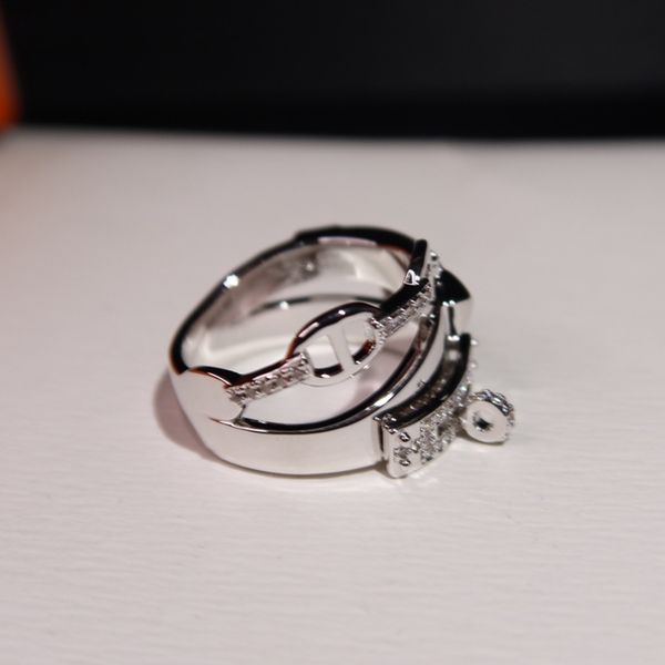 h ring for woman designer couple gold plated 18k diamond size 6-8 t0p highest counter advanced materials european size crystal gift for girl, Silver
h ring for woman designer couple gold plated 18k diamond size 6-8 t0p highest counter advanced materials european size crystal gift for girl, Silver