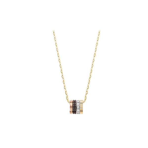 simple design jewelry graduated ceramic women's necklace plated pendant necklace for decor, Silver
simple design jewelry graduated ceramic women's necklace plated pendant necklace for decor, Silver