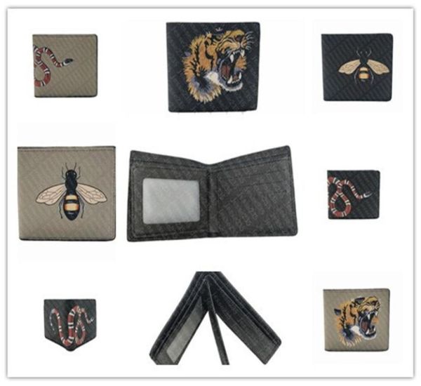 men animal short wallet leather black snake tiger bee wallets women purse card holders with gift box3069352, Red;black
men animal short wallet leather black snake tiger bee wallets women purse card holders with gift box3069352, Red;black