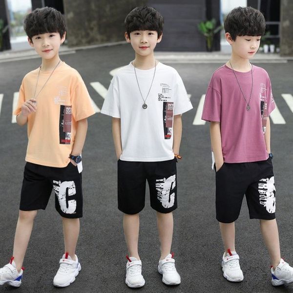 clothing sets boys summer fashion cotton short suits 4 6 8 10 12 years korean style tshirtsshorts pants 2pcs children clothes 230418, White
clothing sets boys summer fashion cotton short suits 4 6 8 10 12 years korean style tshirtsshorts pants 2pcs children clothes 230418, White