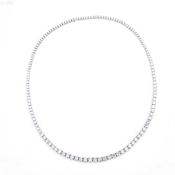 customization round cut def color moissanite necklace 14k white gold tennis necklace for men/women, Silver
customization round cut def color moissanite necklace 14k white gold tennis necklace for men/women, Silver