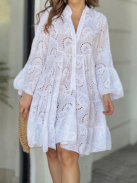 casual dresses elegant women solid flare sleeve mini patchwork hollow out party club summer femme beach vestidos 2023 230419, Black;gray
casual dresses elegant women solid flare sleeve mini patchwork hollow out party club summer femme beach vestidos 2023 230419, Black;gray