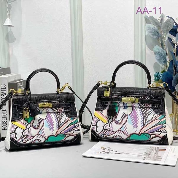 original designer 2023 new color painted kel1ys bag single shoulder portable messenger classic versatile litchi pattern hands discount
original designer 2023 new color painted kel1ys bag single shoulder portable messenger classic versatile litchi pattern hands discount