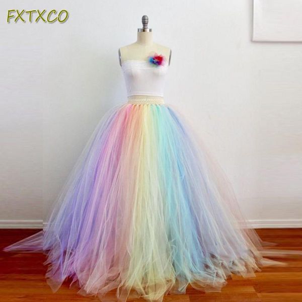 capris colorful rainbow skirt 2021 spring summer elastic waist long skirt for women tutus ball gown girls party formal wear, Black;white
capris colorful rainbow skirt 2021 spring summer elastic waist long skirt for women tutus ball gown girls party formal wear, Black;white