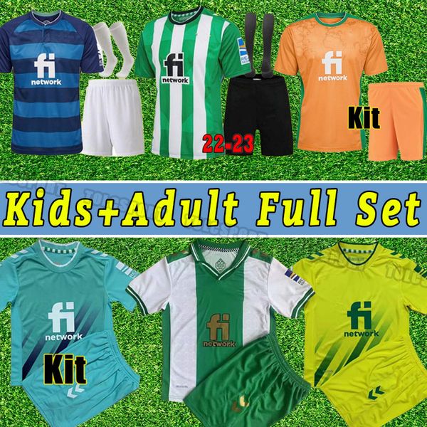 full set 22 23 real betis soccer jerseys juanmi b.iglesias 2022 2023 joaquin canales fekir football shirt alex moreno willian j. men third g, Black;yellow
full set 22 23 real betis soccer jerseys juanmi b.iglesias 2022 2023 joaquin canales fekir football shirt alex moreno willian j. men third g, Black;yellow