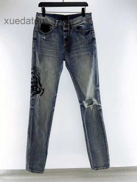 jean 2023 designers men's jeans hombre trousers men embroidery patchwork ripped for trend brand motorcycle pant mens skinny 1 m21t, Blue
jean 2023 designers men's jeans hombre trousers men embroidery patchwork ripped for trend brand motorcycle pant mens skinny 1 m21t, Blue