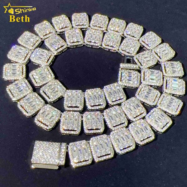 iced out hip hop necklace miami cuban link chain 5a cz square shape cuban necklace brass cuban link, Silver
iced out hip hop necklace miami cuban link chain 5a cz square shape cuban necklace brass cuban link, Silver
