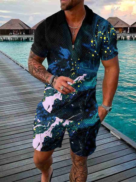 2023 tracksuits luxury brand men's polo shirts shorts 2 piece sets casual suit zipper lapel t-shirt short sleeve tracksuit male jogger, Gray
2023 tracksuits luxury brand men's polo shirts shorts 2 piece sets casual suit zipper lapel t-shirt short sleeve tracksuit male jogger, Gray
