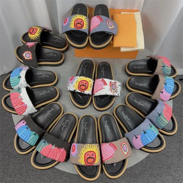 women designer slipper slide sandals summer flat heel brand corium shoes l color genuine leathe classic beach casual leather sandles woman s, Black
women designer slipper slide sandals summer flat heel brand corium shoes l color genuine leathe classic beach casual leather sandles woman s, Black