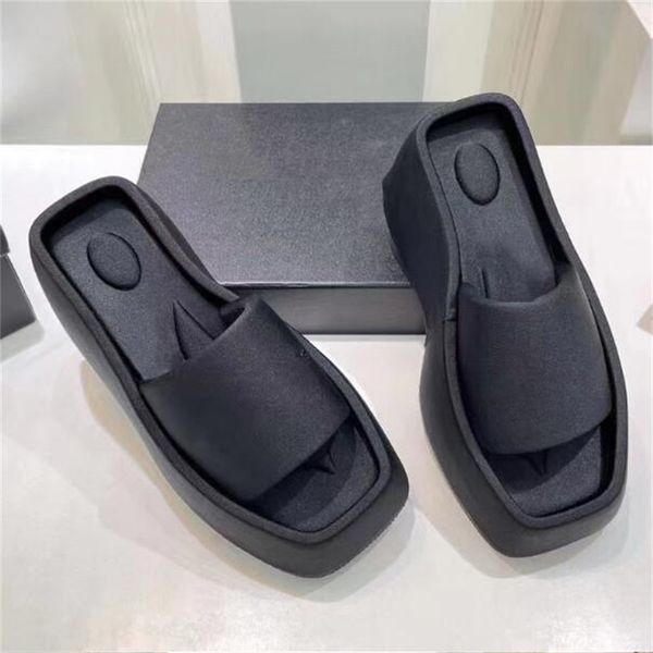 designer platform heel slide sandals luxury fashion thick bottom one-word band slippers summer women shoes, Black
designer platform heel slide sandals luxury fashion thick bottom one-word band slippers summer women shoes, Black