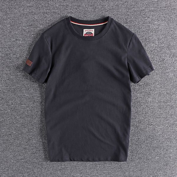 men's tshirts summer american retro shortsleeved oneck solid color tshirt fashion simple 100 cotton washed casual sport 230419, White;black
men's tshirts summer american retro shortsleeved oneck solid color tshirt fashion simple 100 cotton washed casual sport 230419, White;black