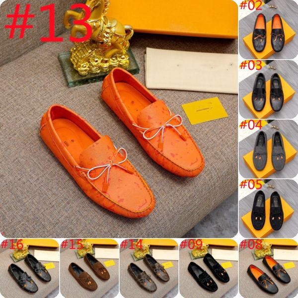 20model new men loafers designer shoes fashion peas driving shoes men sneakers flat man walking footwear big size 38-46 luxurious men's, Black
20model new men loafers designer shoes fashion peas driving shoes men sneakers flat man walking footwear big size 38-46 luxurious men's, Black