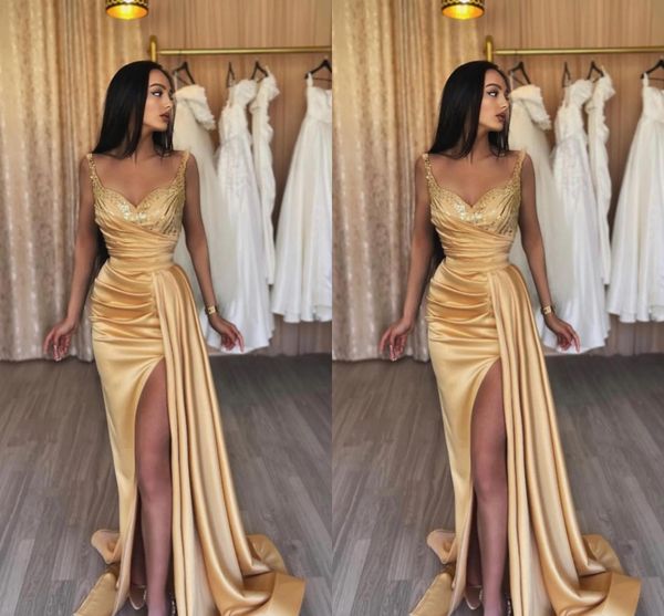 dubai arabic african chamapgne mermaid prom dresses long for women black girls sweetheart sequined high side split formal dress evening part
dubai arabic african chamapgne mermaid prom dresses long for women black girls sweetheart sequined high side split formal dress evening part