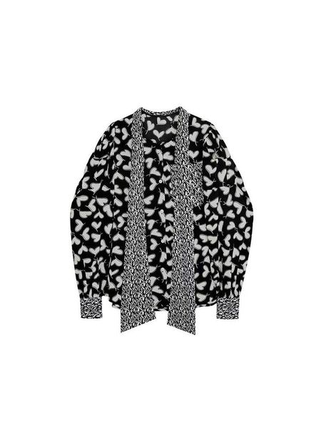 shirts women autumn winter 2022 new oneck contrast color heart print blouses baggy long sleeve patchwork design shirt streetwear chic, White
shirts women autumn winter 2022 new oneck contrast color heart print blouses baggy long sleeve patchwork design shirt streetwear chic, White