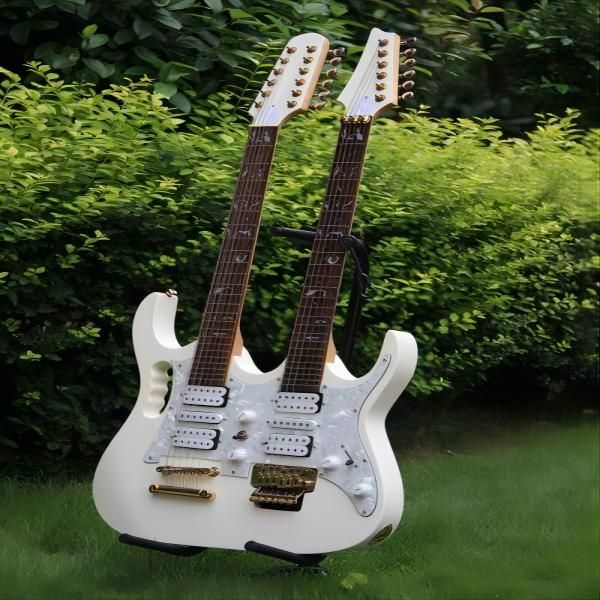 2012 selling jem 7v 12 strings and 6 strings double neck guitar white electric guitar258354
2012 selling jem 7v 12 strings and 6 strings double neck guitar white electric guitar258354