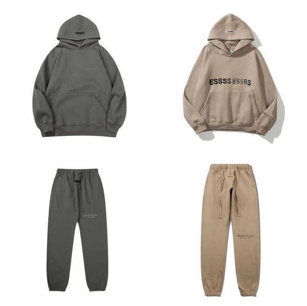 men's luxury fashion sweatshirts essss entials tracksuits letter hoodies men women sportswear hooded pant coat sweater pullover couple, Gray
men's luxury fashion sweatshirts essss entials tracksuits letter hoodies men women sportswear hooded pant coat sweater pullover couple, Gray