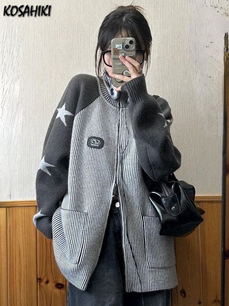 sweaters kosahiki vintage oneck cardigans double zipper women autumn y2k aesthetic jacket star print patchwork color sweater korean, White;black
sweaters kosahiki vintage oneck cardigans double zipper women autumn y2k aesthetic jacket star print patchwork color sweater korean, White;black