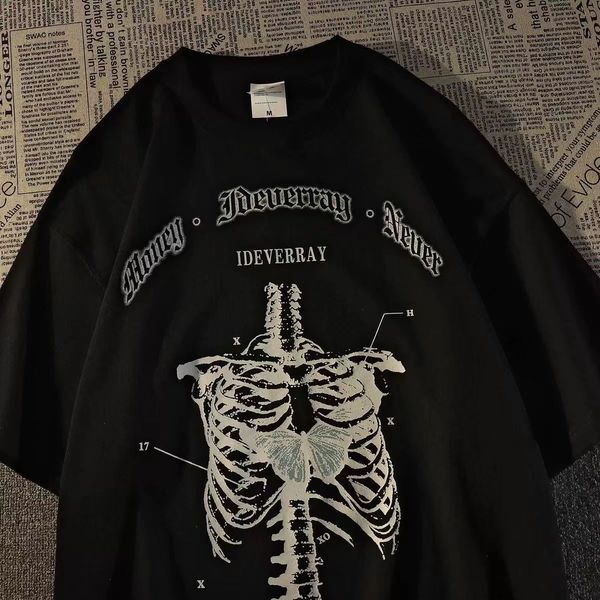 men's tshirts cotton fashion brand american style retro hiphop high street shortsleeved tshirt and women's ins loose 230419, White;black
men's tshirts cotton fashion brand american style retro hiphop high street shortsleeved tshirt and women's ins loose 230419, White;black