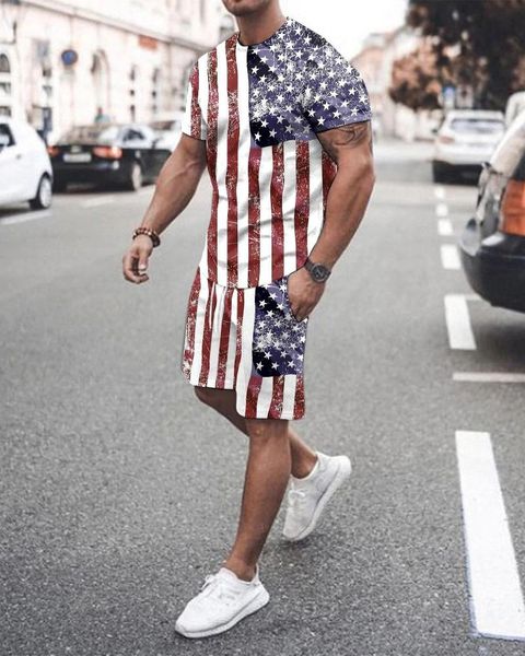 men's tracksuits summer tracksuit men's vintage outfits set 3d print american flag t-shirtshorts fashion sports jogging suit overs, Gray
men's tracksuits summer tracksuit men's vintage outfits set 3d print american flag t-shirtshorts fashion sports jogging suit overs, Gray