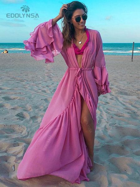 dresses white beach dress casual chiffon flare sleeve tunic summer elegant women plus size beachwear trumpet / mermaid dresses a911, Black;gray
dresses white beach dress casual chiffon flare sleeve tunic summer elegant women plus size beachwear trumpet / mermaid dresses a911, Black;gray