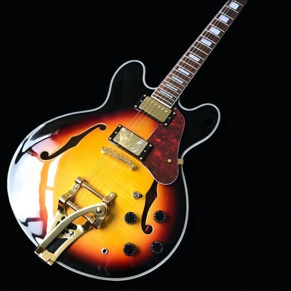 vintage sunburst johnlennon etcavsch casino 335 electric guitar p90 dog ear pickups semi hollow body double f holes metal trapeze tailpiece2
vintage sunburst johnlennon etcavsch casino 335 electric guitar p90 dog ear pickups semi hollow body double f holes metal trapeze tailpiece2