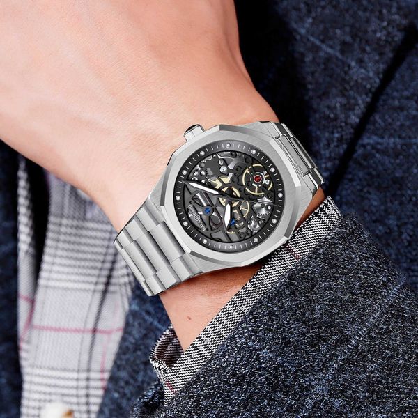 octagon hollowed out men watch japanese movement stainless steel with darth vader calendar mens waterproof watch luxury brand mens portable, Slivery;black
octagon hollowed out men watch japanese movement stainless steel with darth vader calendar mens waterproof watch luxury brand mens portable, Slivery;black