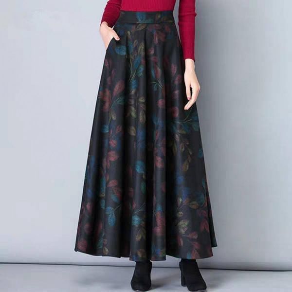 skirts office skirt thick elegant skirt warm versatile fashion high waist a-line maxi winter long skirt 230419, Black
skirts office skirt thick elegant skirt warm versatile fashion high waist a-line maxi winter long skirt 230419, Black