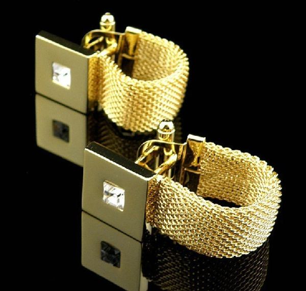 cuff links gold-color cufflinks golden color square crystal novel design sale copper material cufflinks whoelsale retail 230419, Silver
cuff links gold-color cufflinks golden color square crystal novel design sale copper material cufflinks whoelsale retail 230419, Silver