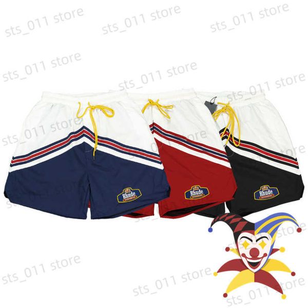 men's shorts 2023ss shorts men women 1 1 version striped patchwork breeches t230419, White;black
men's shorts 2023ss shorts men women 1 1 version striped patchwork breeches t230419, White;black