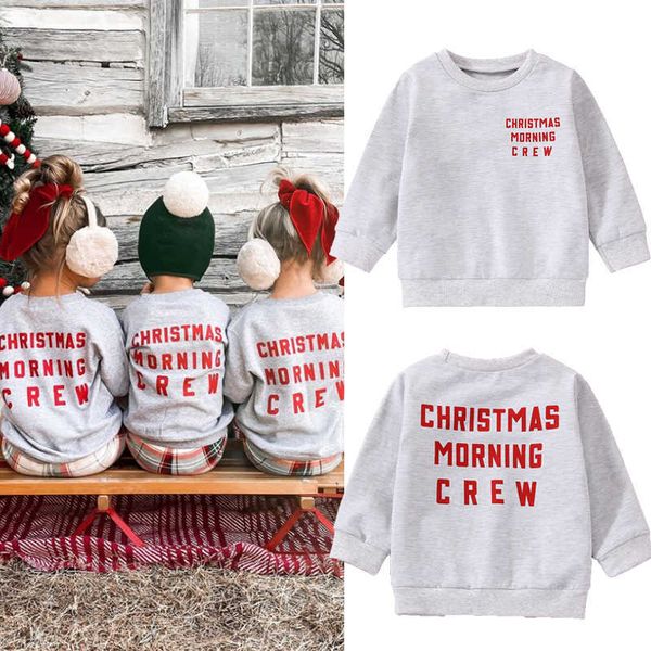 t-shirts focusnorm 0-5y lovely kids girls boys sweatshirt t shirts christmas letter printed long sleeve pullover grey p230419, Blue
t-shirts focusnorm 0-5y lovely kids girls boys sweatshirt t shirts christmas letter printed long sleeve pullover grey p230419, Blue